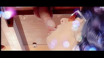 Getting milked and leaking pre cum