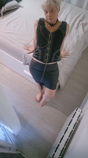 Little Strip Tease Sex Before Making My Little Wet Vibrate