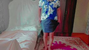 Sissy Slut White Body Big Butt Big Ass Sexy Crossdresser