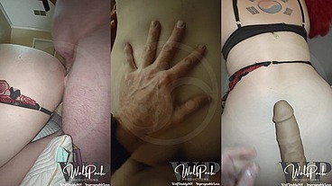 Compilation of Big Tits Asian American Sissy Tranny Trap ImpregnableLexa fucked doggy by her Daddy Dominant WoldDaddy901