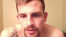 Hot American Hairy Stud Jerking Off and Talking