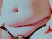 #NoNutNovember day 19: balls stretching and nipple weights
