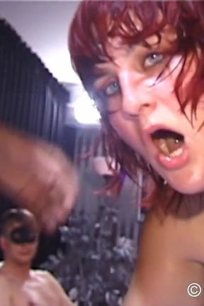 Amateur Gangbang with Big Tits Cum Slave Tanja Paradise &amp; 16 Guys