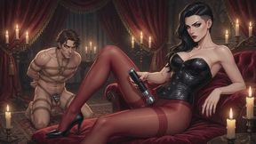 Chastity Stories #1: Locked Devotion Under Raven Control