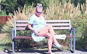 Relax on the Bench(discreet Masturbation)