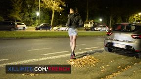 Blowjob in a car