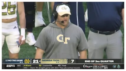 Notre Dame vs Georgia Tech Football