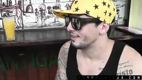 Playboy bangs mulatto with huge ass in doggystyle and oral sex