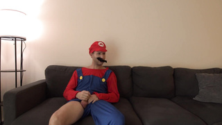 Mario Displaying Hefty Prick POINT OF VIEW