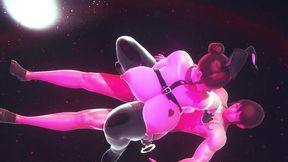thick mature bunny face sitting on a customer in her club- 3d porn hentai