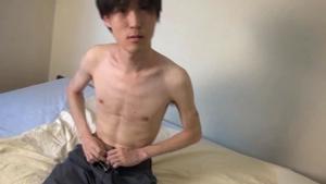 GayAsianNetwork: English Hisoka Botan jizzed during interview