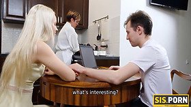 Sis.porn. woman agrees to smoke and be drilled as she finds out stepbrother