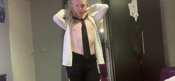 Kinky toys addicted teen Conor Rey masturbates in