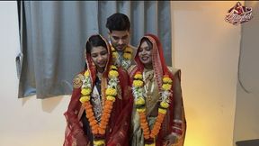 Aksha and Sanjana Got Married to Aman and Aman Took Them Home and They Had Physical Relations on the Night of the Wedding