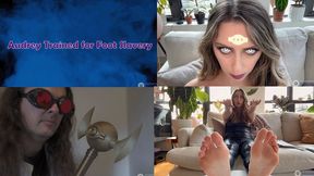 "Audrey Trained for Foot Slavery" 1080 Mesmerize Foot Fetish Magic Control