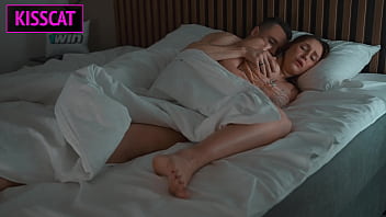Stranded Step Son Shares Bed, Finds Passion With Mom