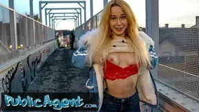 Public Porn – She finished with a face full of spunk