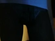 Skinny teen crossdresser in patnyhose. Walking and mis at home