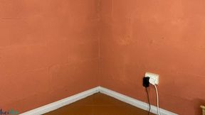 White Boots Riding Cum