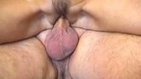 Lusty redhead secretary rides me on top and takes facial