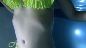 MILF Hotel Public Pool Bikini Flash