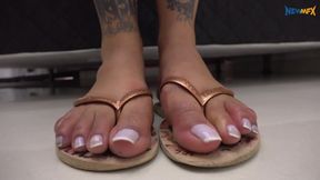 Gabrielle's Foot Playing