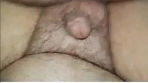 Bareback Bukkake Daddy Takes it on the Table