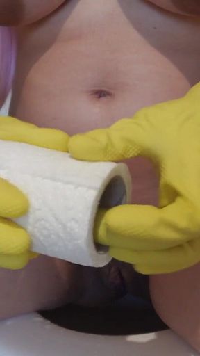 My Indian Stepmom Wakes up Wearing White Medical Gloves and Is Surprised by This, Then Puts on Her Usual Yellow Dishwashing