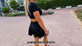 Blonde Slut Picked Up by a Stranger at the Park and Fucked
