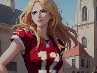 Football Inspired Fantasy Story - The Girl of Your Dreams is a MAHOMES Fan