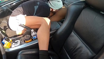 Fudi gostoso com motorista do aplicativo
