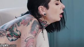 Joanna Angel Takes Big Black Dick from Ass to Mouth in Hardcore Fuck