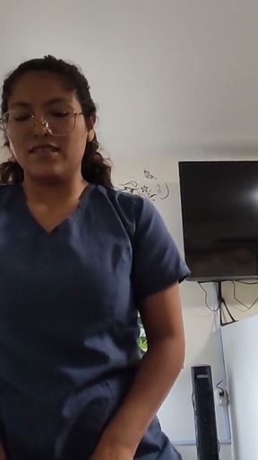 I called a kinesiologist to come and give me sexual massages, she accepted very gladly because she received milk as a&hellip;   Clip 1
