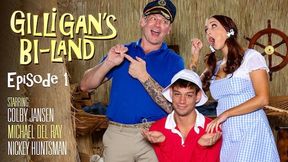 Colby Jansen, Nickey Huntsman And Michael Del Ray - Humk Captain & Nerdy Gilligan Tag Team Hot Marie-anne