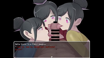 Her&oacute_i tem seu pau lambido por 3 garotas ao mesmo tempo - Villainess Quest 2 - Parte 8