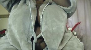 Ebony SSBBW MILF in Sexy Ropes