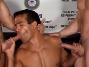 Fucked by Two Guards