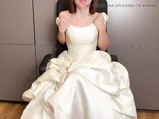 Sexy bride for cuckold spouse!