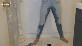 Pee Pants-Jeans Wetting 11 HD (1280x720)