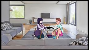 sexnote [ taboo hentai game pornplay ] ep.12 the nurse gave me a handjob and made me cum in front of my stepmom