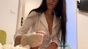 Sexy doctor comes to help me feel better with a wild sex therapy