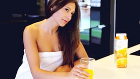 Gorgeous brunette Talia Mint