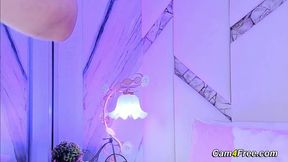 Thick Ass Redhead Teases with Her Fuck Machine