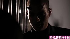 Hot demonic babe and her boyfriend go down on each other