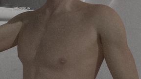 Young Twink Gets Deep Hard Anal Fucked with Raging Water Tap