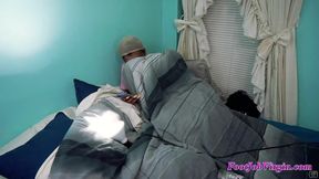 FootJobVirgin - Tough-girl stellas first footjob and clit-sucker toy orgasms!!