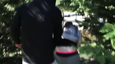 Very Hot Teenage Step Sister Practices Real Sex in Public with Stranger