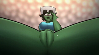 HornyCraft Zombie Girl Rubbing Her Pussy On Steve Face