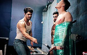 Hot 3some fun with Devin Franco Grant Ducati and Lucas Leon