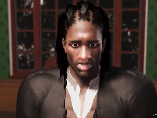 Elderly black large butt church lady gets banged hard by her BBC pastor.